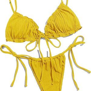 🔥3/$20🔥 Brazilian ribbed 2-piece bikini